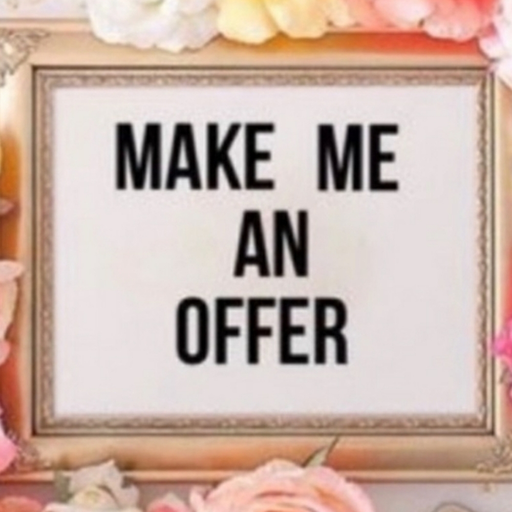 Don't like‎ the price? Make me an offer!